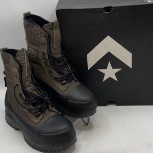 NWOTIOB Converse Lug Utility Boot Engine Smoke/Black Sz M4/W6 (run 1/2 size L)